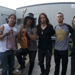 Slash and Myles with Creed